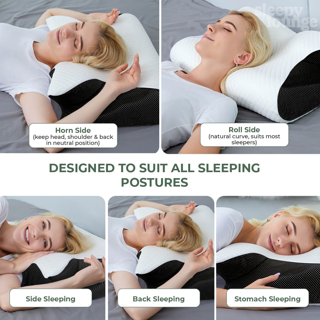 SleepyLounge™ NightEase Pillow