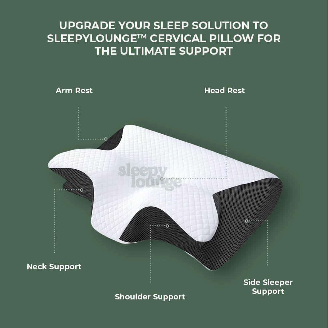 SleepyLounge™ NightEase Pillow