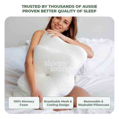 SleepyLounge™ NightEase Pillow