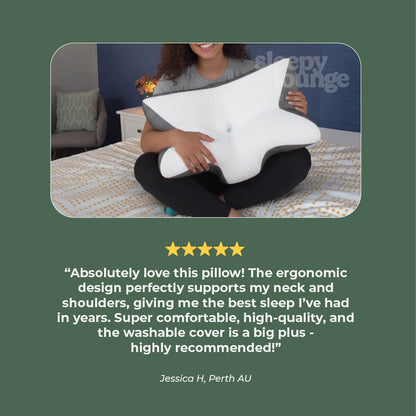 SleepyLounge™ NightEase Pillow